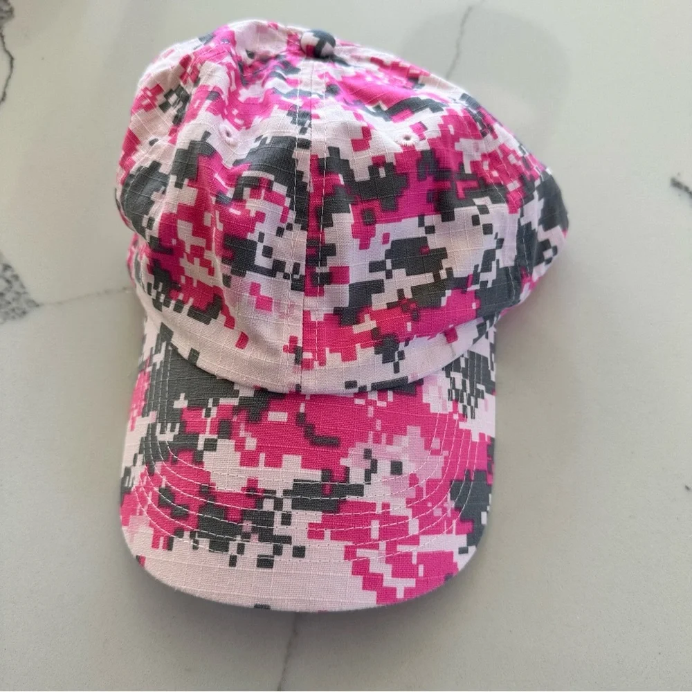 Port Authority Pink Camo Digital Ripstop Camouflage Cap